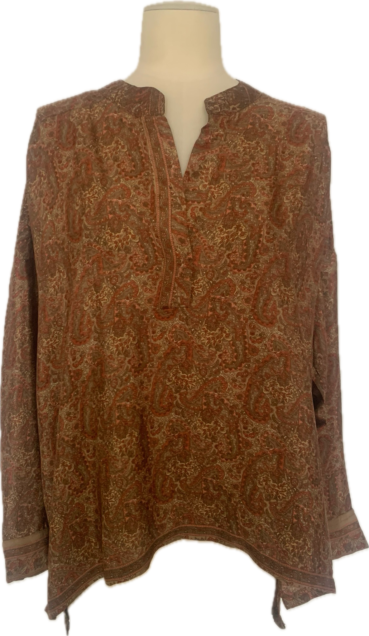 Chemise col tunisien Gardenia numéro 17