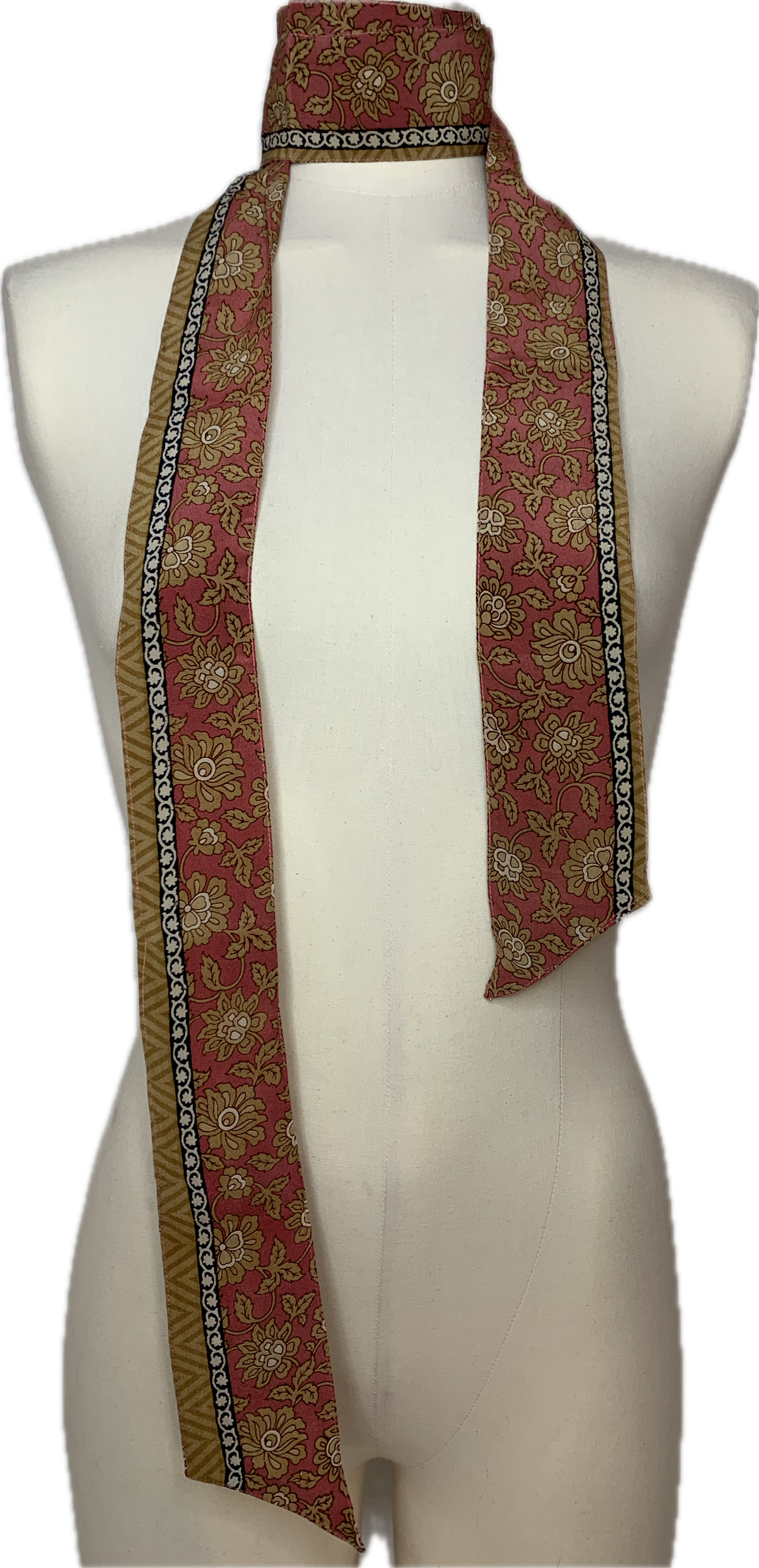 Cravate longue en crêpe de soie Johan numéro 7