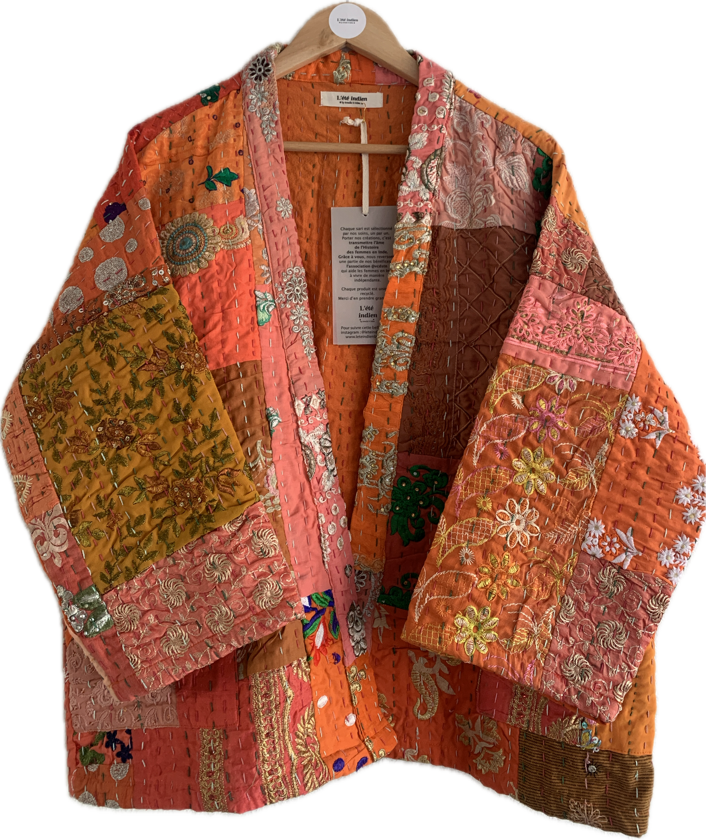 Veste forme kimono Shanti numéro 0906