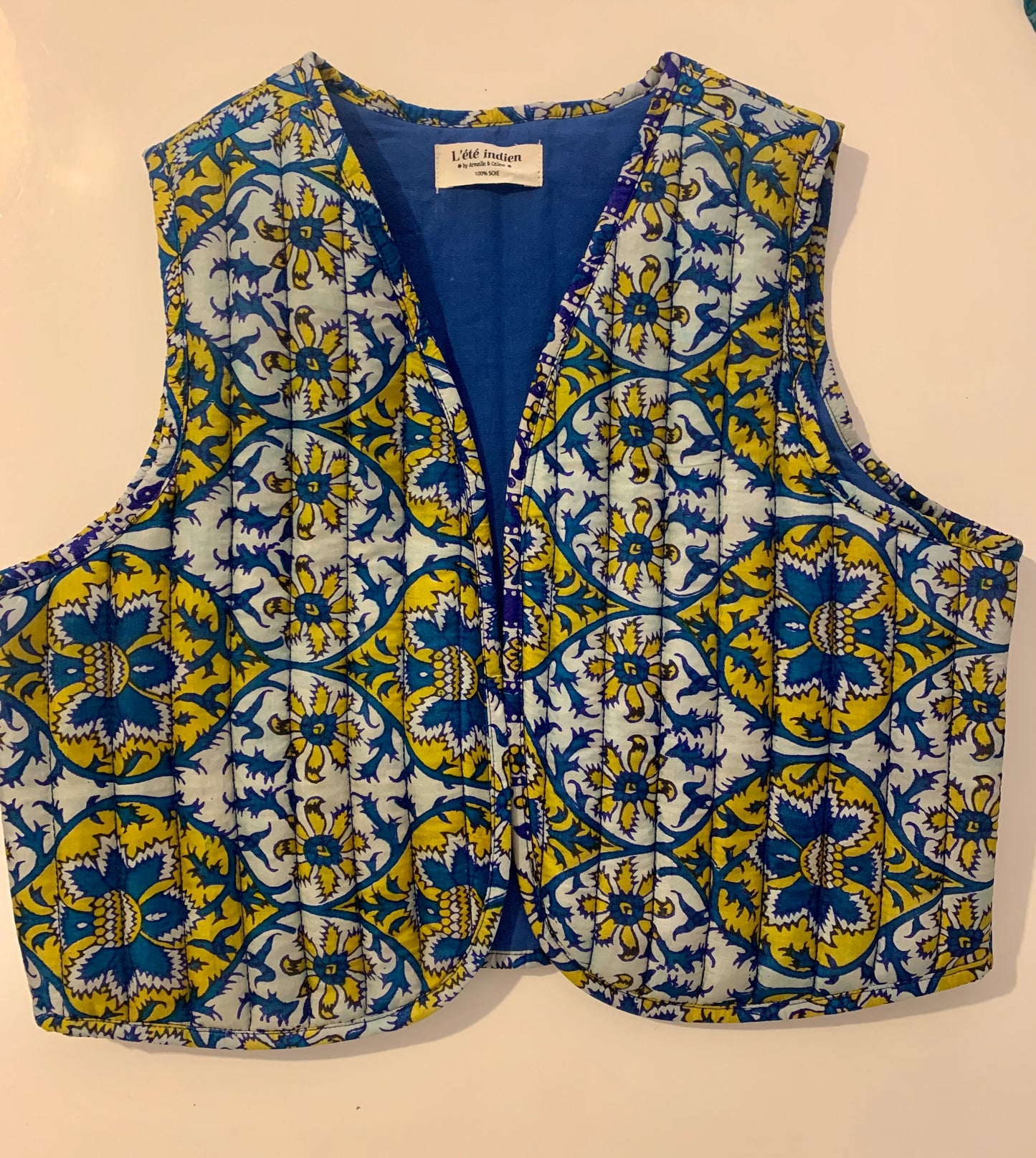 Gilet boléro matelassé Paloma sans manche numéro 3