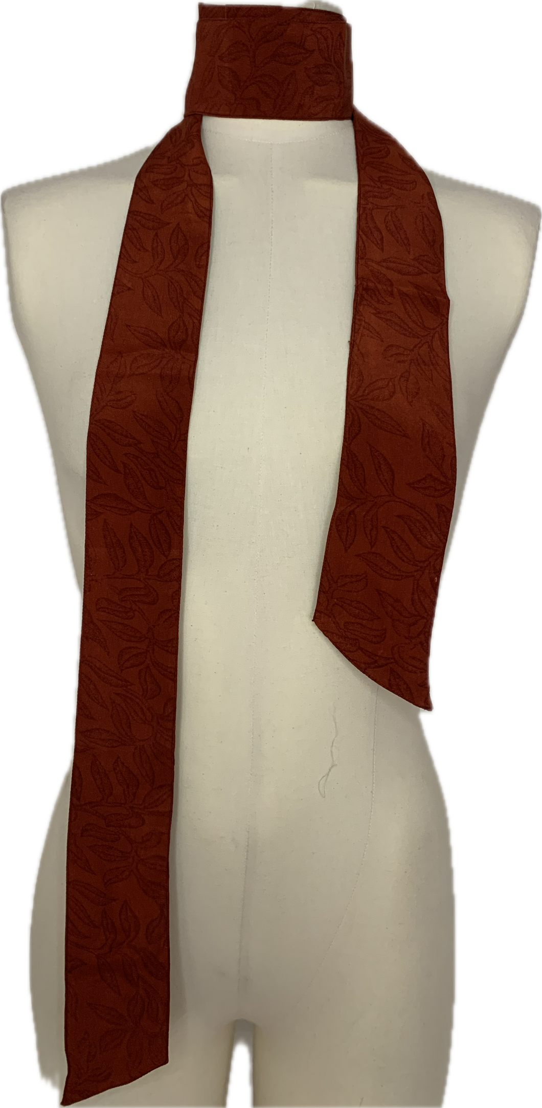 Cravate longue en crêpe de soie Johan numéro 2