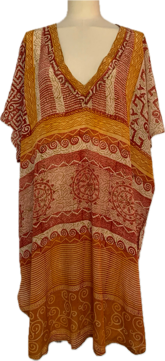 Caftan court col V Gala numéro 11