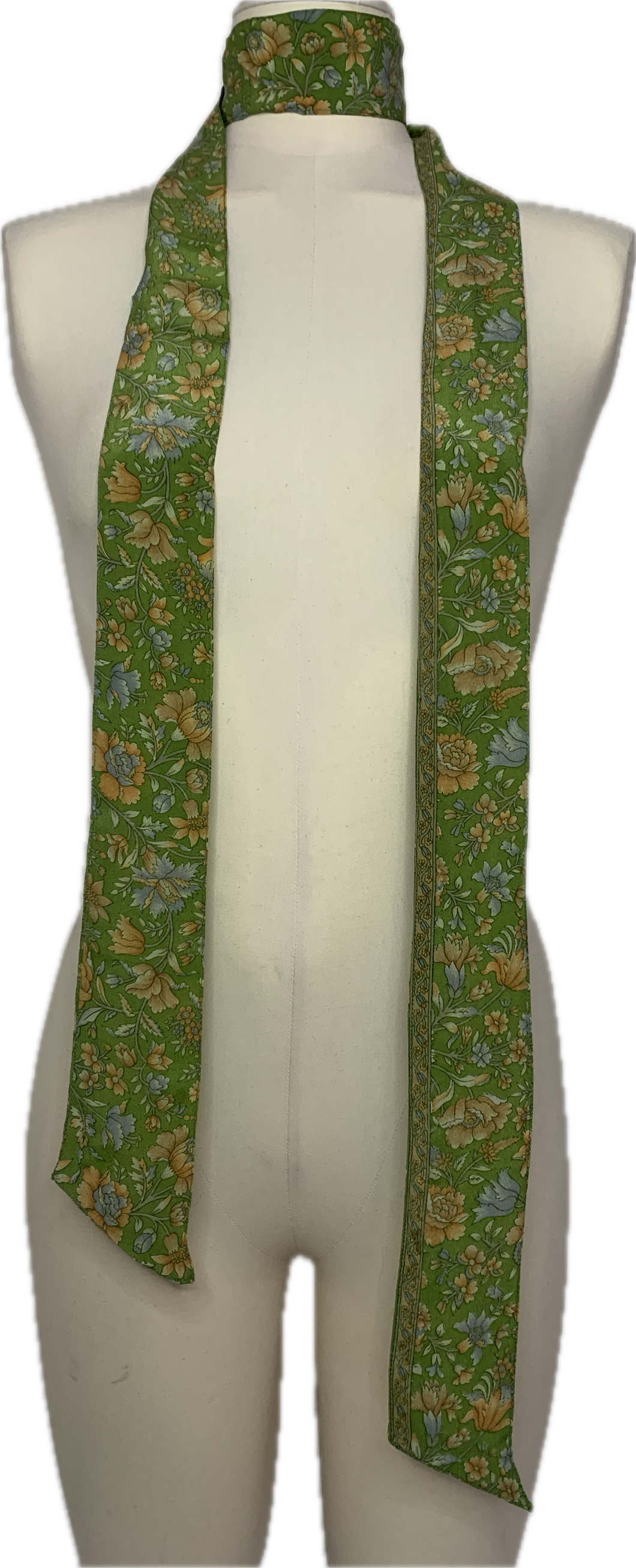 Cravate longue en crêpe de soie Johan numéro 15